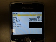 Pictures of Sprint CDMA BlackBerry Curve Released