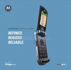 Motorola Adventure V750 Employee Information Brochure Surfaces