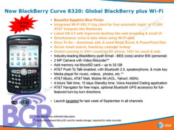 BlackBerry Curve 8320 to Launch on AT&T