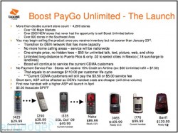 New Boost Mobile Handsets Revealed