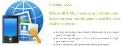 Microsoft Announces MyPhone Sync Service