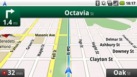 Google Maps Navigation 3D View