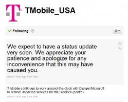 Nationwide T-Mobile Sidekick Data Outage