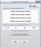 AT&T Offering Intenational iPad 3G Data Plans