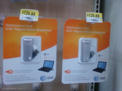 AT&T Offering Prepaid DataConnect Pass Service via Wal-Mart
