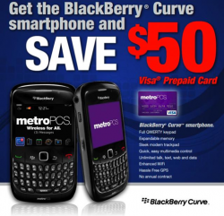 MetroPCS Marketing Collateral for BlackBerry Curve 8530