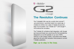 T-Mobile Announces G2 as First HSPA+ Device