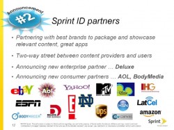 Sprint Announces New Partners for Sprint ID Service