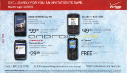 Motorola Citrus Pricing Surfaces