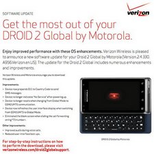 Verizon Rolling Out Droid 2 Global Update