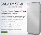 T-Mobile Opens Samsung Galaxy S 4G Teaser Page