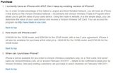 Verizon iPhone FAQ Pricing