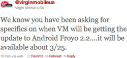 Virgin Mobile Confirms Samsung Intercept Froyo Update