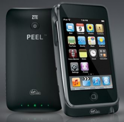 Virgin Mobile Launches ZTE Peel with Dedicated Plan