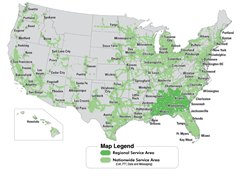 New SouthernLINC map