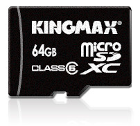 Kingmax Announces 64GB MicroSDXC Card, Kingston Announces 32GB Class 10 Card