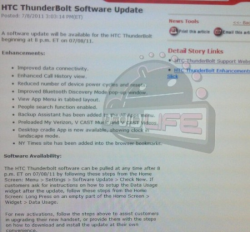Verizon Thunderbolt MR2 Update Rolling Out Tonight