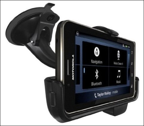 Motorola Droid Bionic car dock