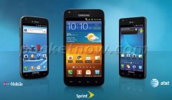 T-Mobile, AT&T and Sprint Samsung Galaxy S II Revealed Ahead of Press Event