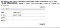 Internal MetroPCS Documentation Confirms LG Esteem Launch for Next Week