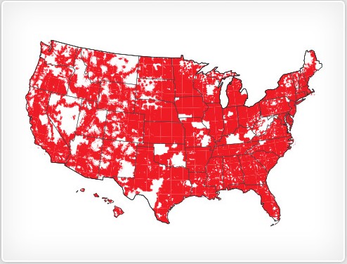 ST iPhone Verizon coverage map