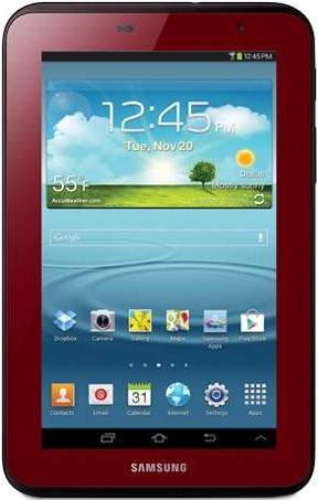 Galaxy Tab 2 red