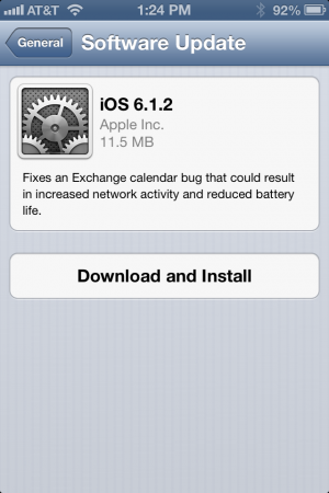 iOS 6.1.2