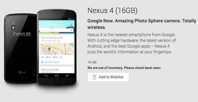 Nexus 4 16GB