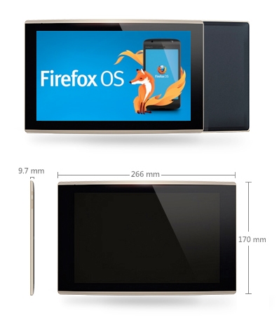 Firefox OS tablet render