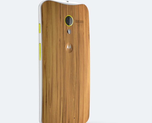 Moto Maker by Motorola - Wood Finish